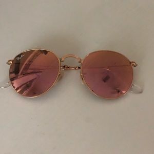 Ray Ban Round Flash Lenses